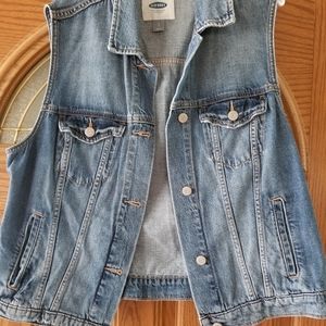 Old Navy denim vest